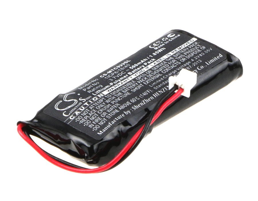 Midland 1ICP8/18/40 500mAh Li-PL Headphone Battery