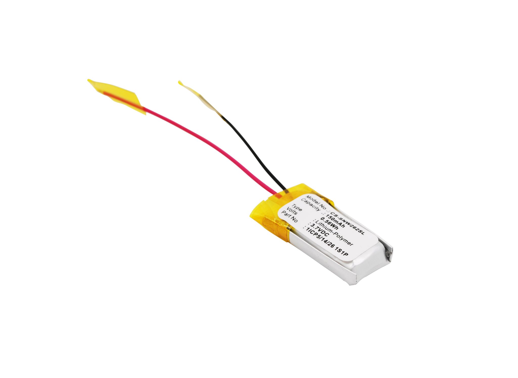 Sony 1ICP5/14/26 1S1P 150mAh Li-PL MP3 akku