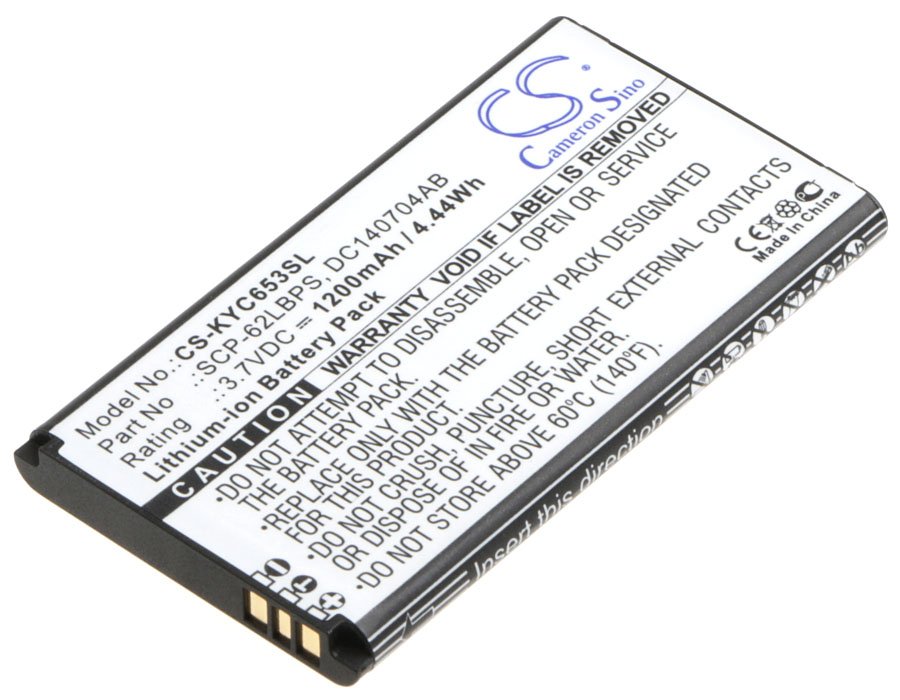 Kyocera SCP-62LBPS, DC140704AB 1200mAh Li-ion aккумулятор