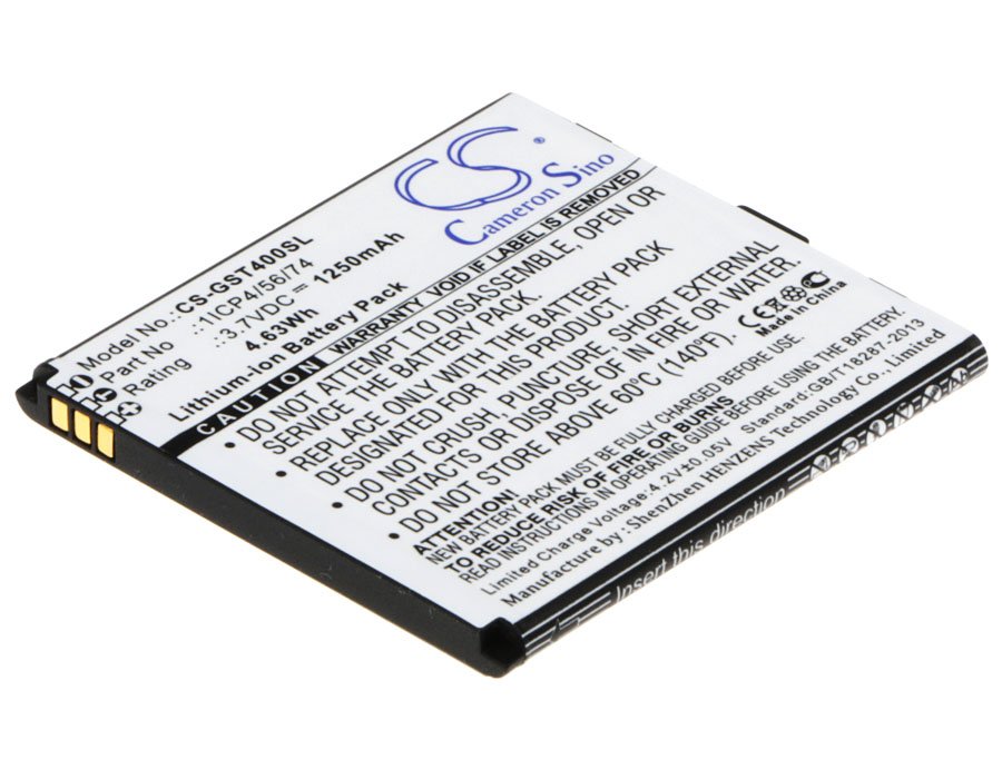 Gsmart 1ICP4/56/74 1250mAh Li-ion mobile phone battery