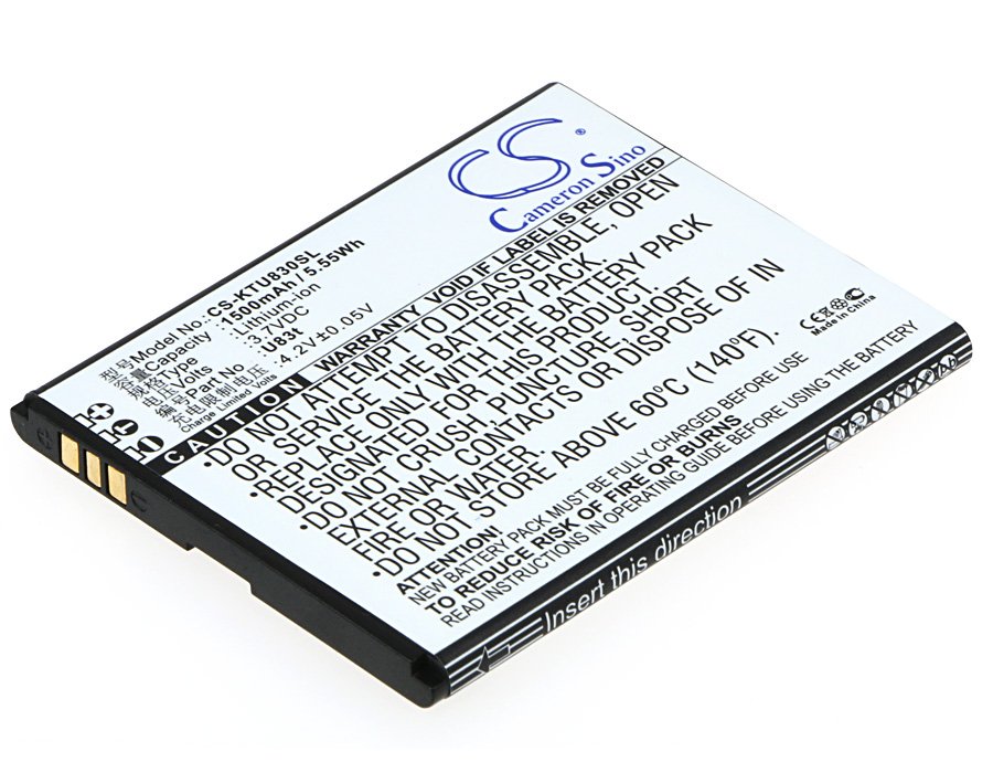 K-Touch U83t 1500mAh Li-ion aккумулятор