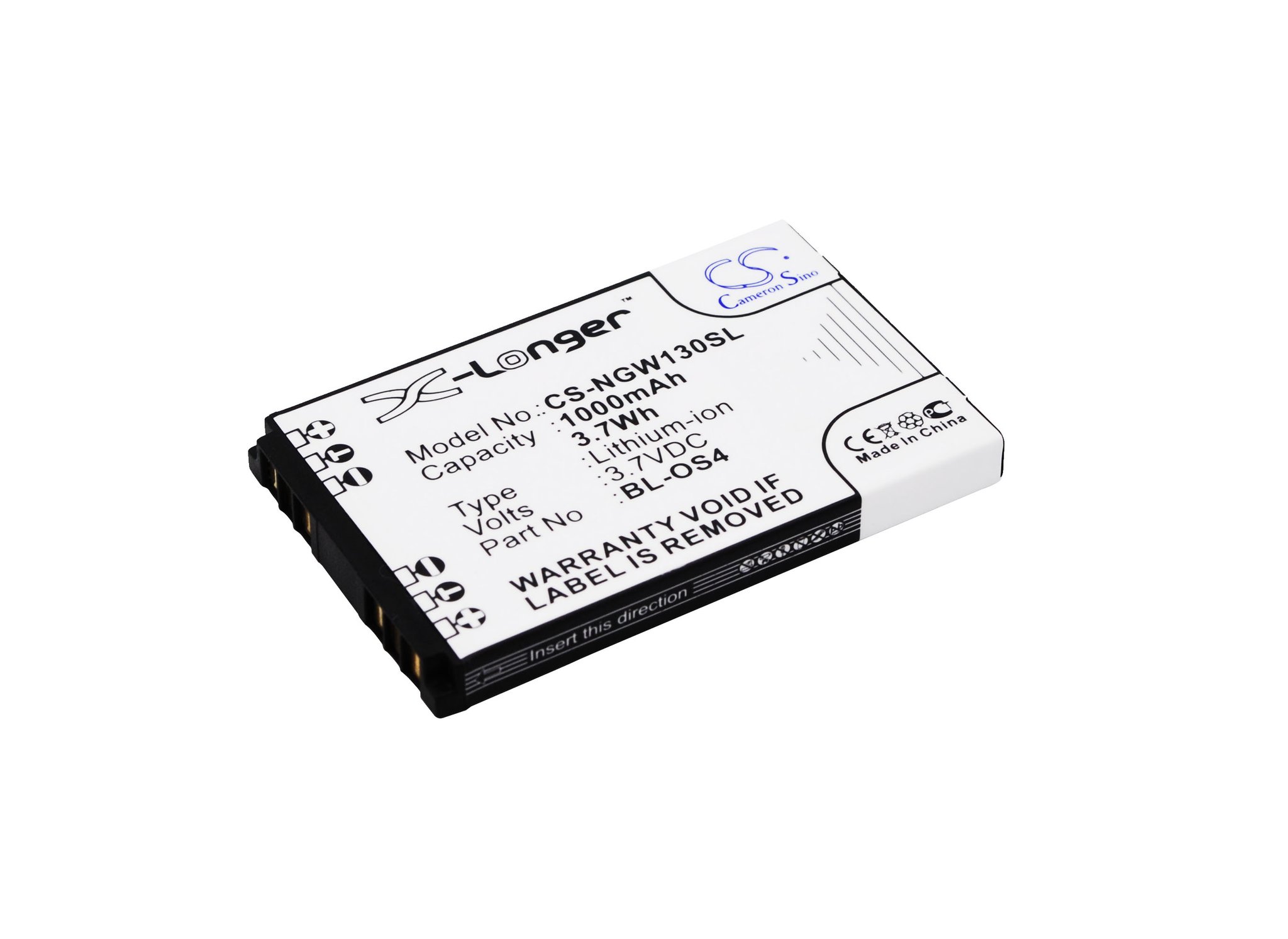 NGM BL-OS4 1000mAh Li-ion telefonu akumulatoru