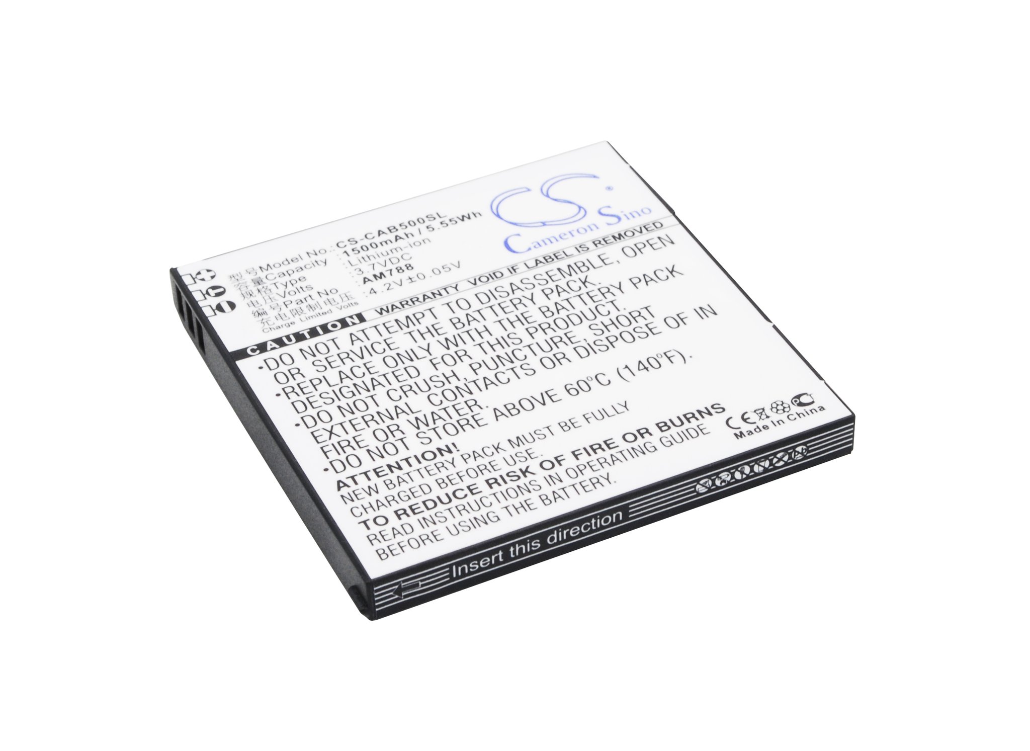 Aston Martin AM788 1500mAh Li-ion tālruņa akumulators