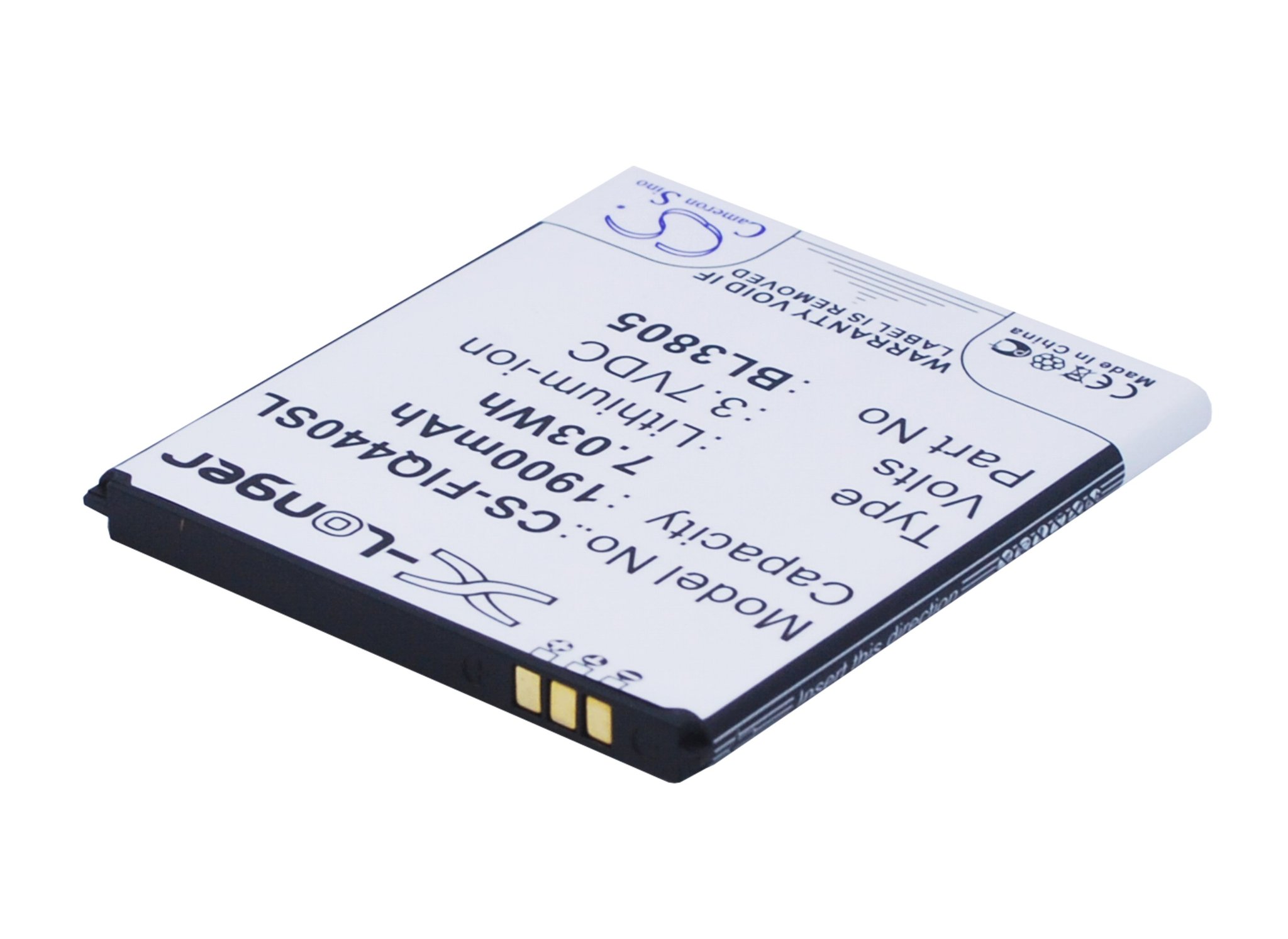 Fly BL3805 1900mAh Li-ion aккумулятор