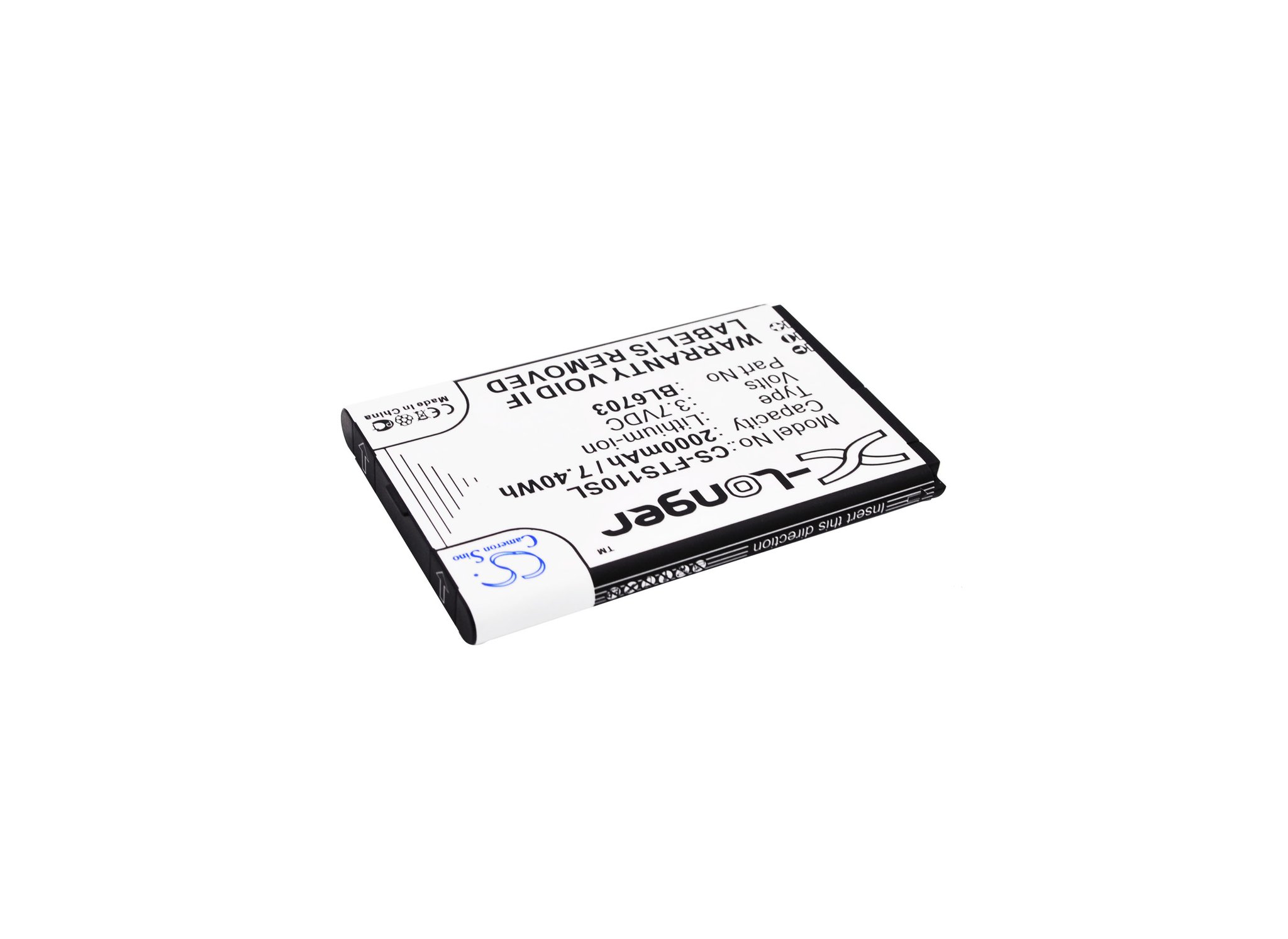 Fly BL6703 2000mAh Li-ion aккумулятор