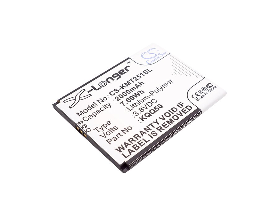 Kazam KQQ50, KQQ50-XJFBF001172S, 5834003660 2000mAh Li-ion aккумулятор