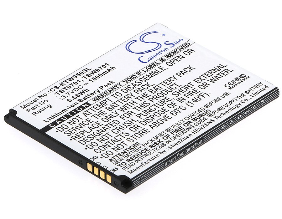 K-Touch TBT9701, TBW9701 1800mAh Li-ion aккумулятор