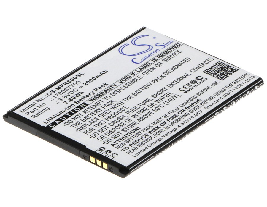 Mobiwire 178067700 2000mAh Li-ion telefoni aku