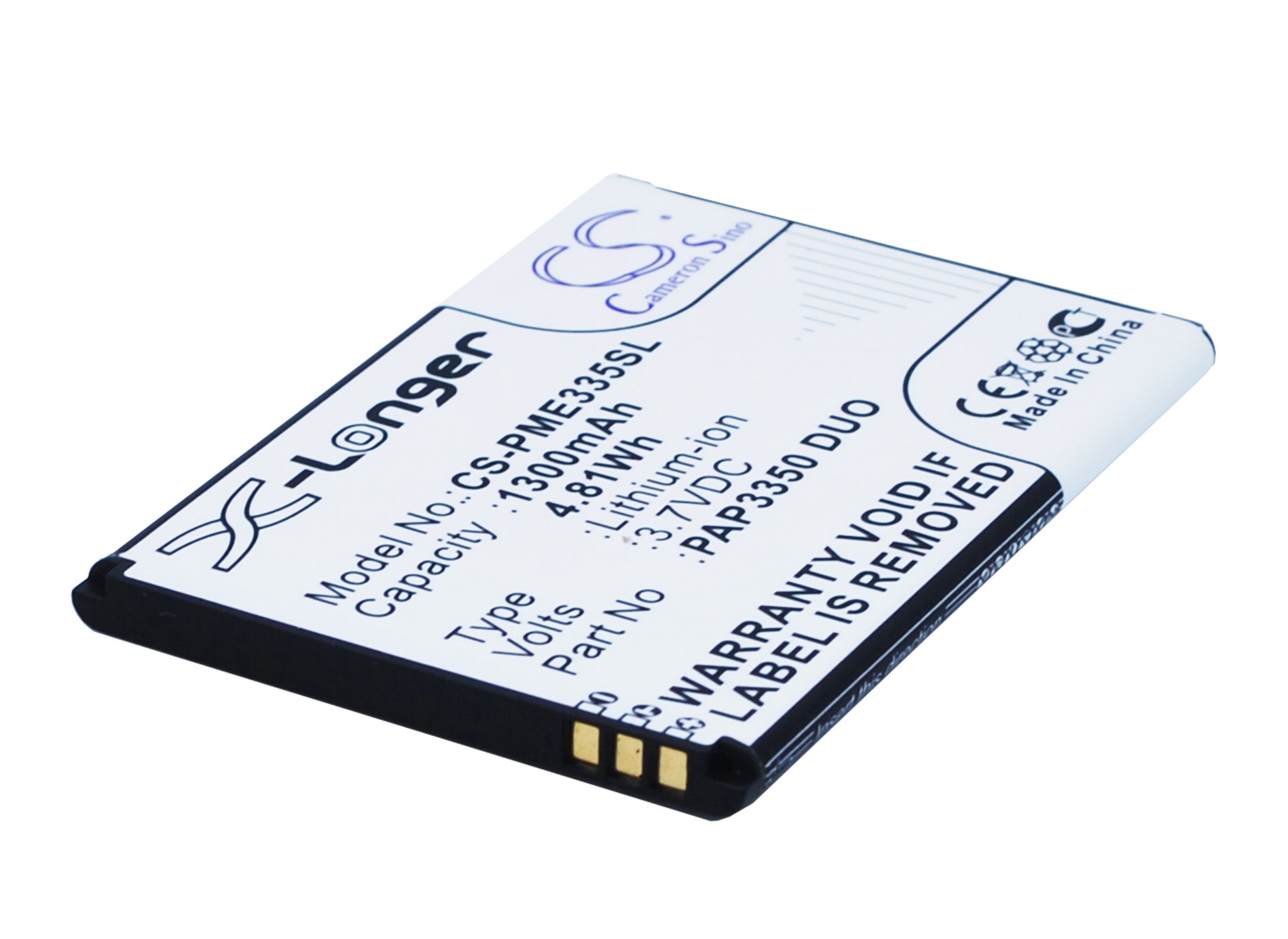 Prestigio PAP3350 DUO 1300mAh Li-ion telefonu akumulatoru
