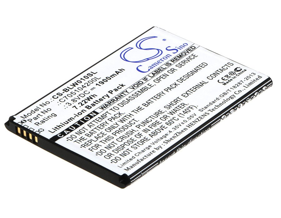 BLU C705104200L 1900mAh Li-ion mobile phone battery
