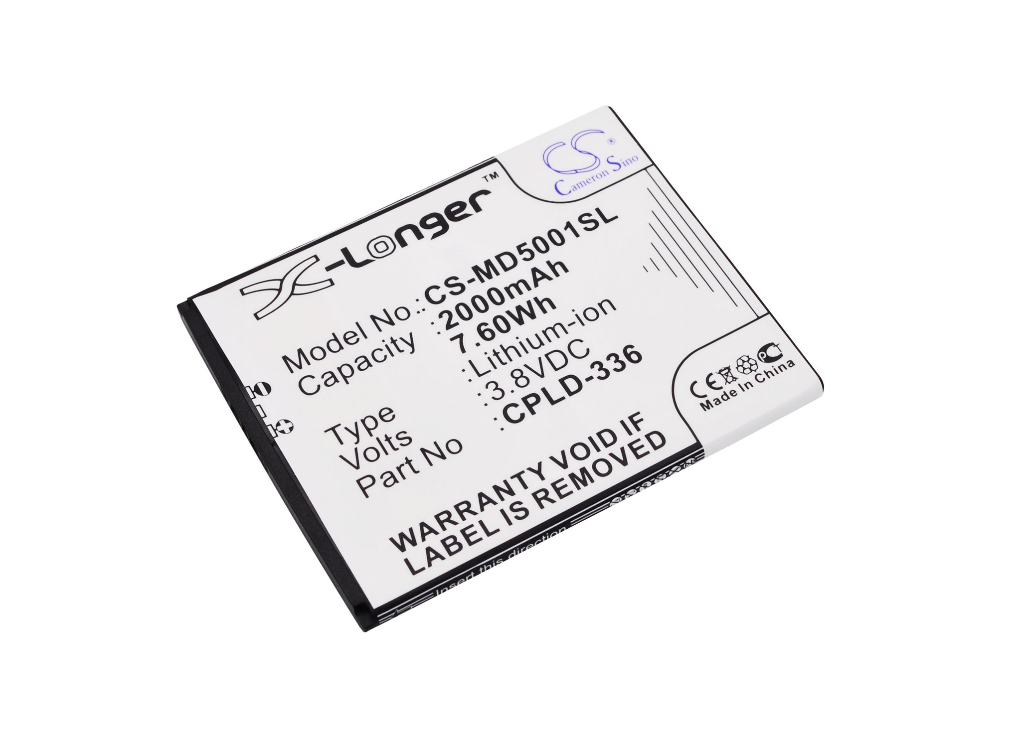 Medion CPLD-336 2000mAh Li-ion aккумулятор