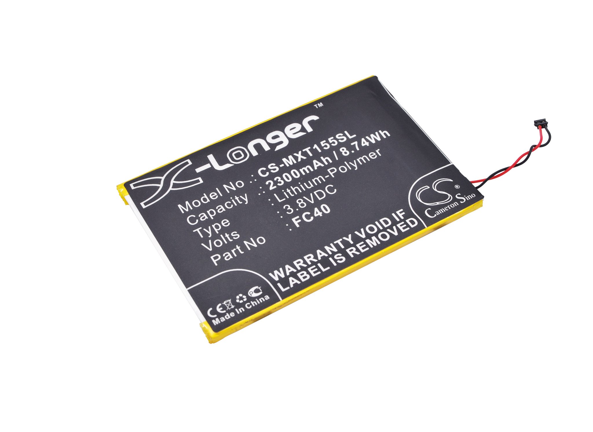 Moto FC40, SNN5965A 2300mAh Li-PL puhelimen akku