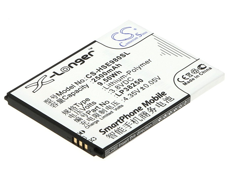 Hisense LP38250 2500mAh Li-Polymer mobile phone battery
