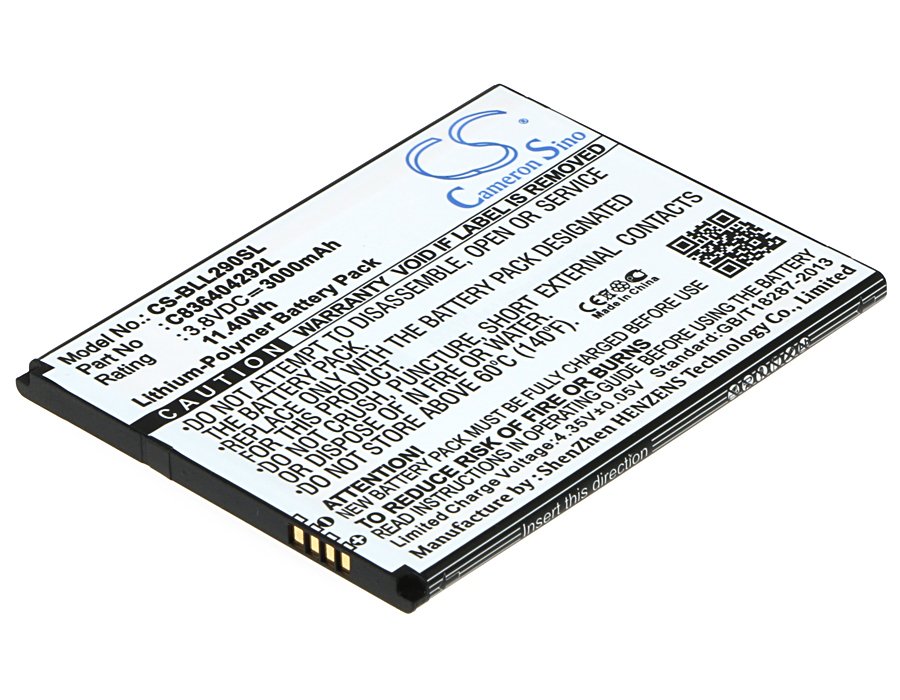 BLU C836404292L 3000mAh Li-PL mobile phone battery