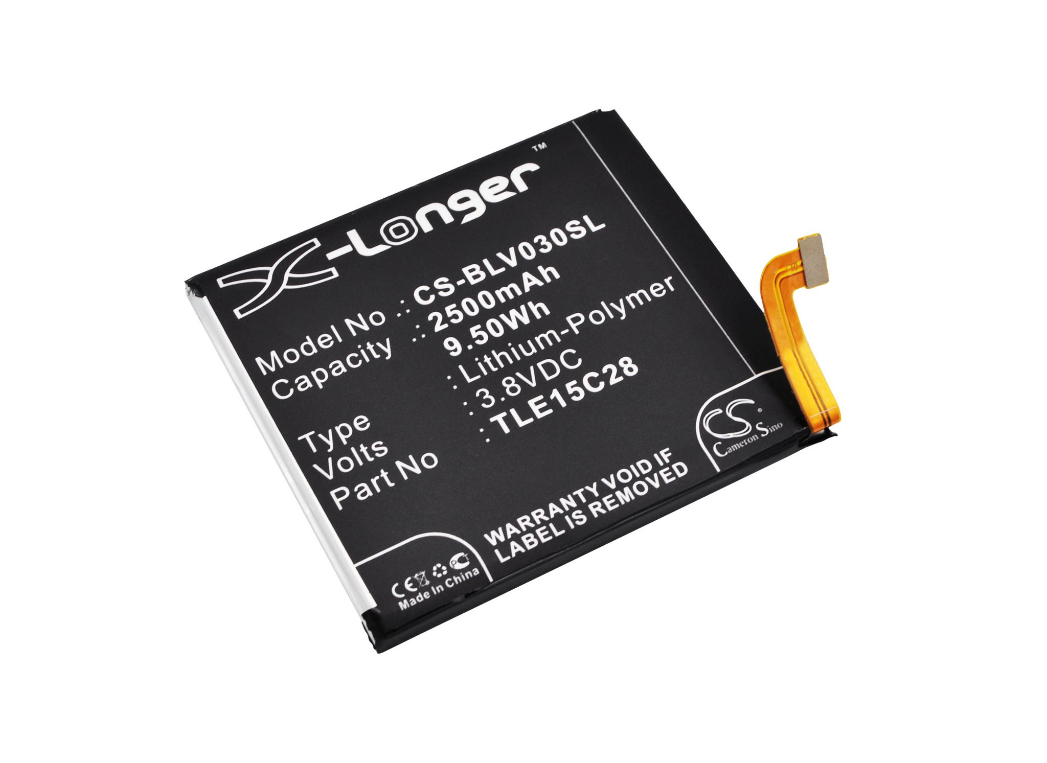 BLU TLE15C28 2500mAh Li-PL mobile phone battery