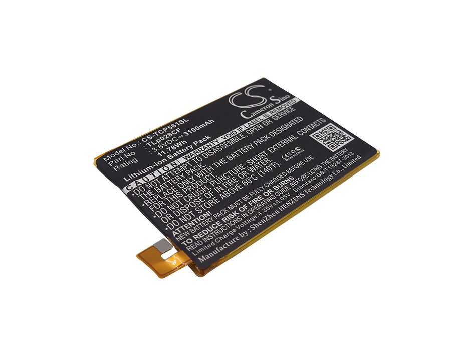 TCL TLp028CF 3100mAh Li-PL mobile phone battery