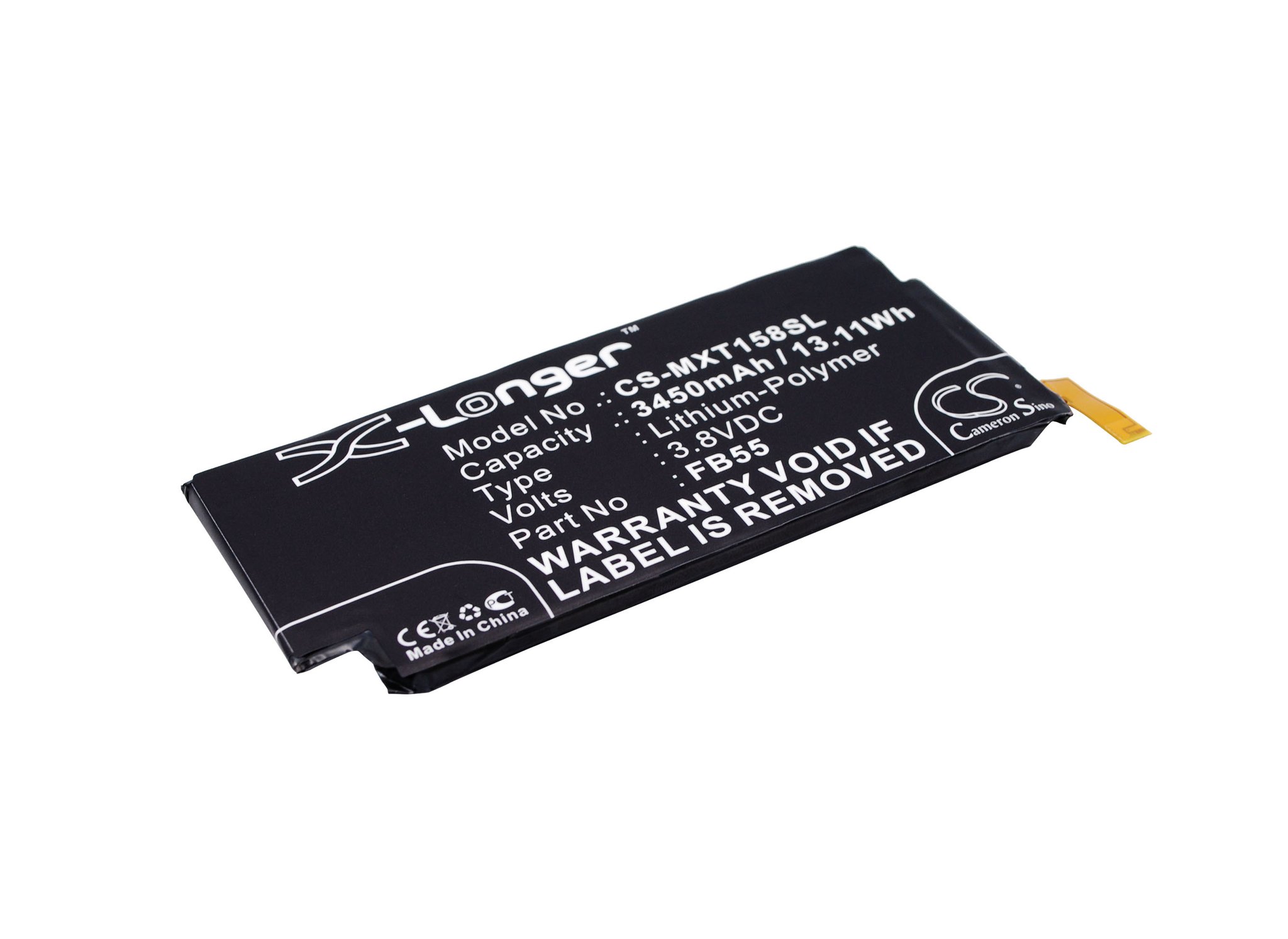 Moto FB55 , SNN5958A 3450mAh Li-PL puhelimen akku