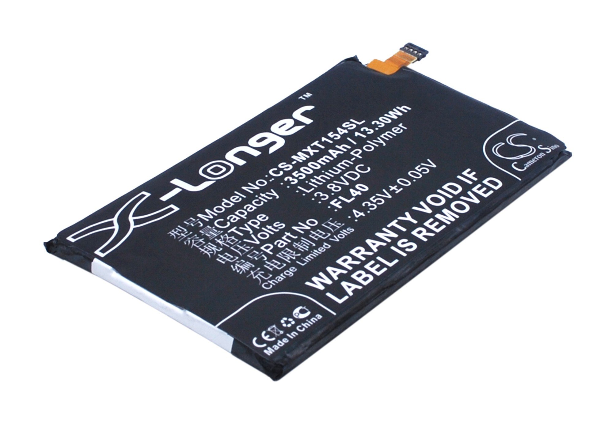 Moto FL40, SNN5963B 3500mAh Li-PL puhelimen akku