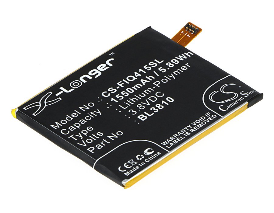 Fly BL3810 1550mAh Li-PL аккумулятор телефона