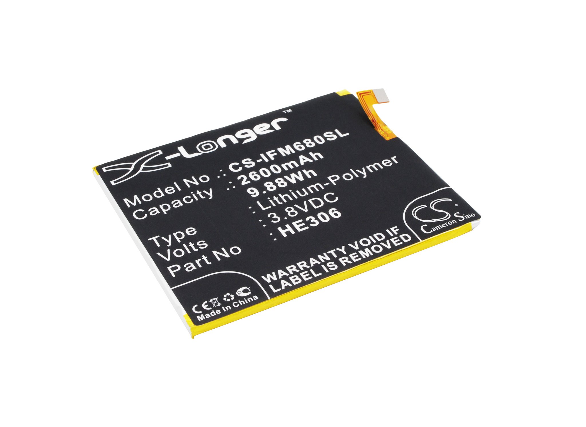 Infocus HE306 2600mAh Li-PL aккумулятор