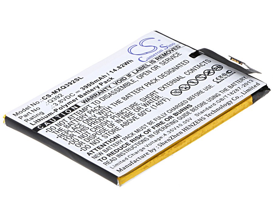 Micromax Q392 3900mAh Li-PL telefoni aku