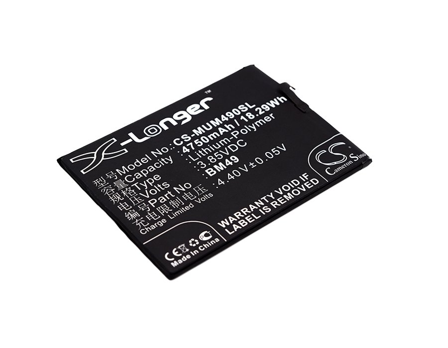 Xiaomi BM49 4750mAh Li-PL telefonu akumulatoru
