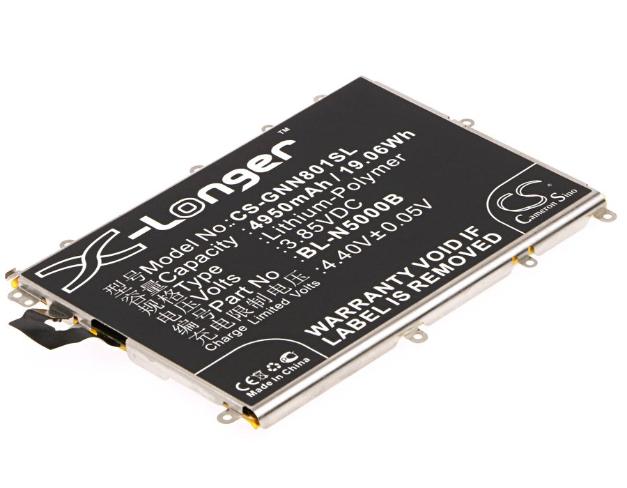 Gionee BL-N5000B 4950mAh Li-PL telefonu akumulatoru