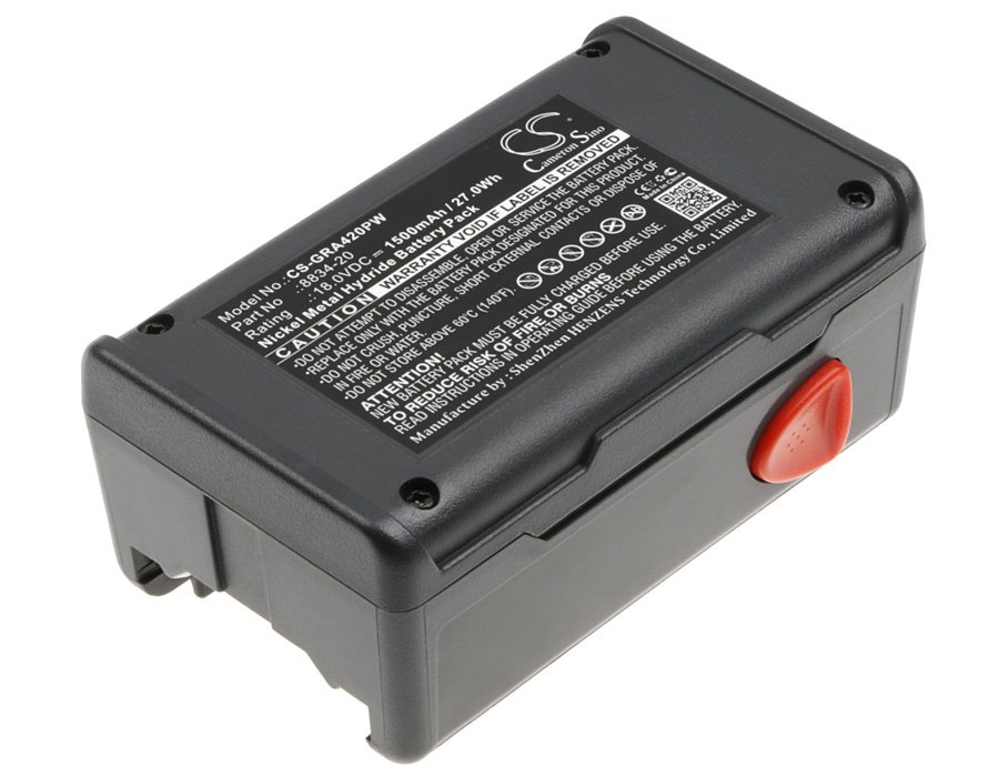 Gardena EasyCut 42 1500mAh Ni-MH dārza darbarīku akumulators