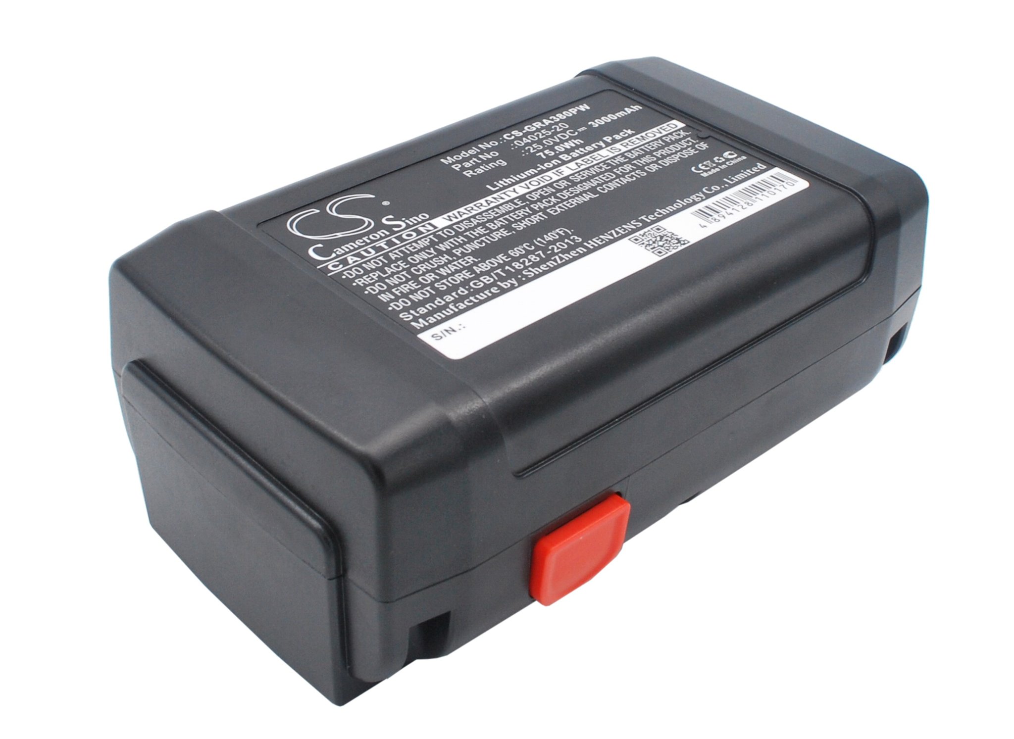 Gardena 04025-20, 8838 3000mAh Li-ion Powertool akumulators