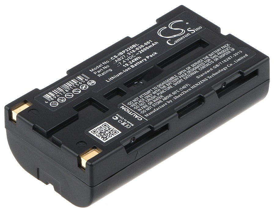 Intermec AB27, 318-030-001, 318-030-002, 318-040-001 2600mAh Li-ion barcode scanner battery