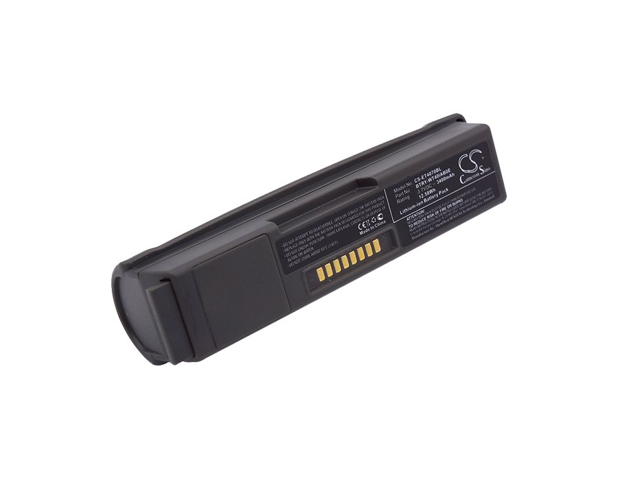 Symbol 55-000166-01, BTRY-WT40IAB0E 3400mAh Li-ion barcode scanner battery