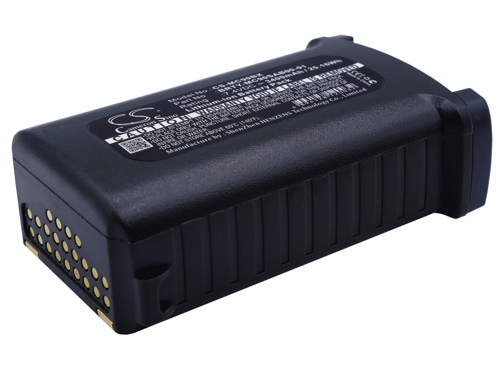 Symbol BRTY-MC90SAB00-01, 21-65587-02 3400mAh Li-ion viivakoodinlukijan akku