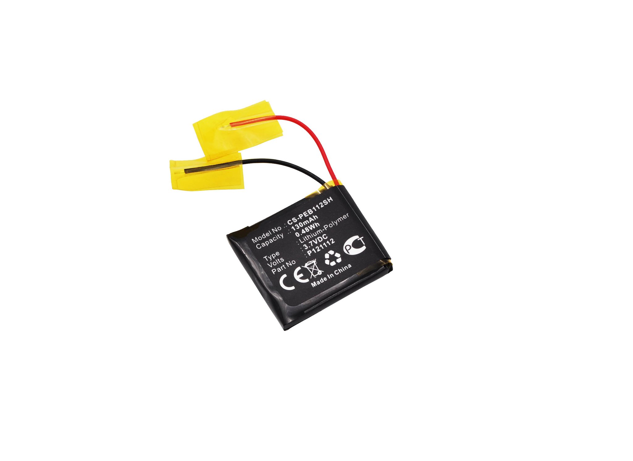 Pebble P121112 130mAh Li-PL smartwatch aккумулятор
