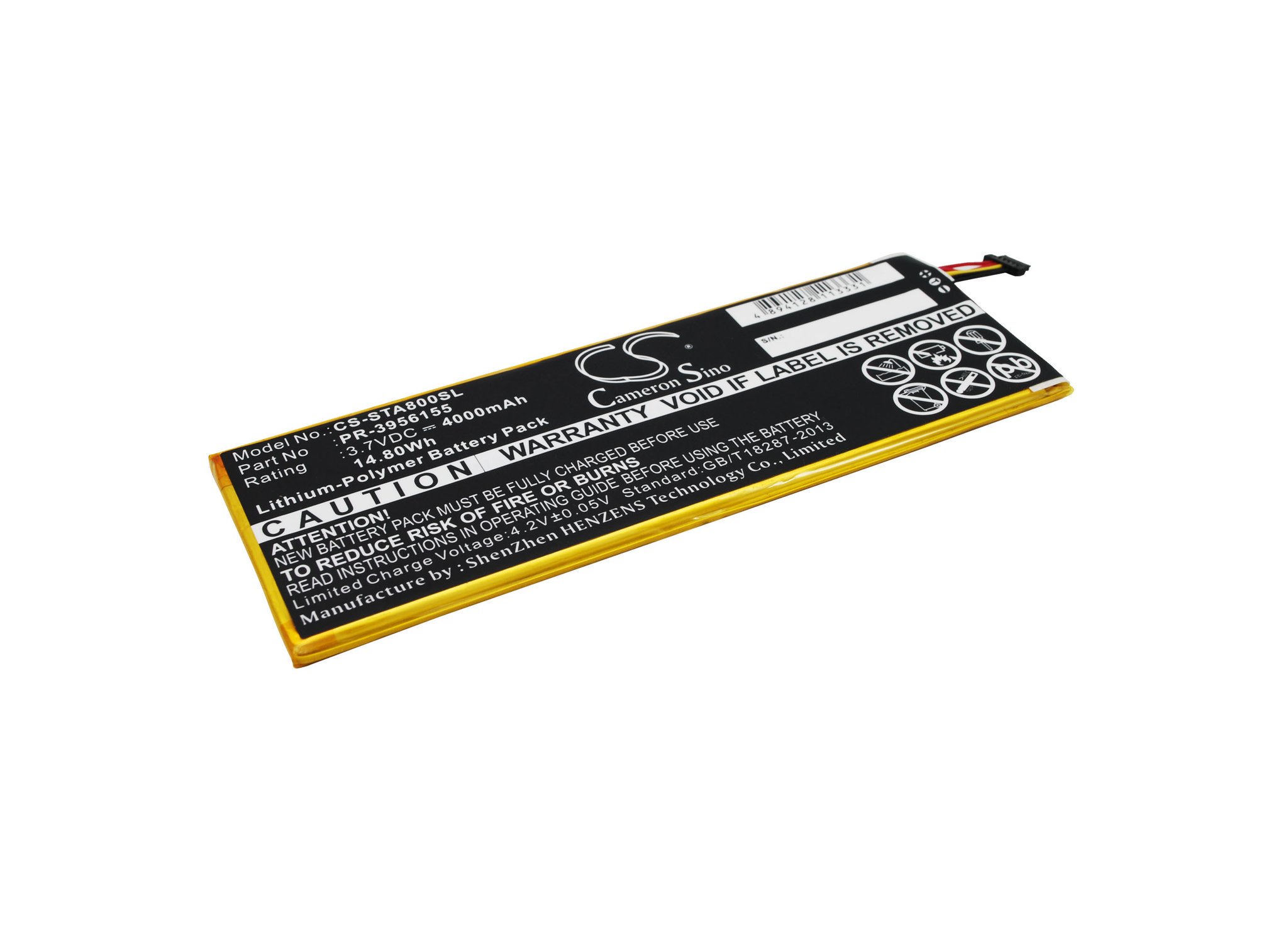 Insignia PR-3956155 4000mAh Li-PL Tablet aккумулятор