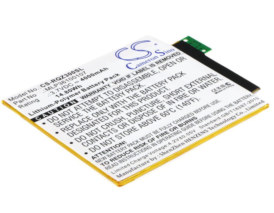 Verizon MLP36100107 4000mAh Li-PL Tablet Battery