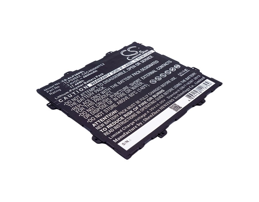 Alcatel TLP046A2, CAC4600007C2 4600mAh Li-PL Tablet akku
