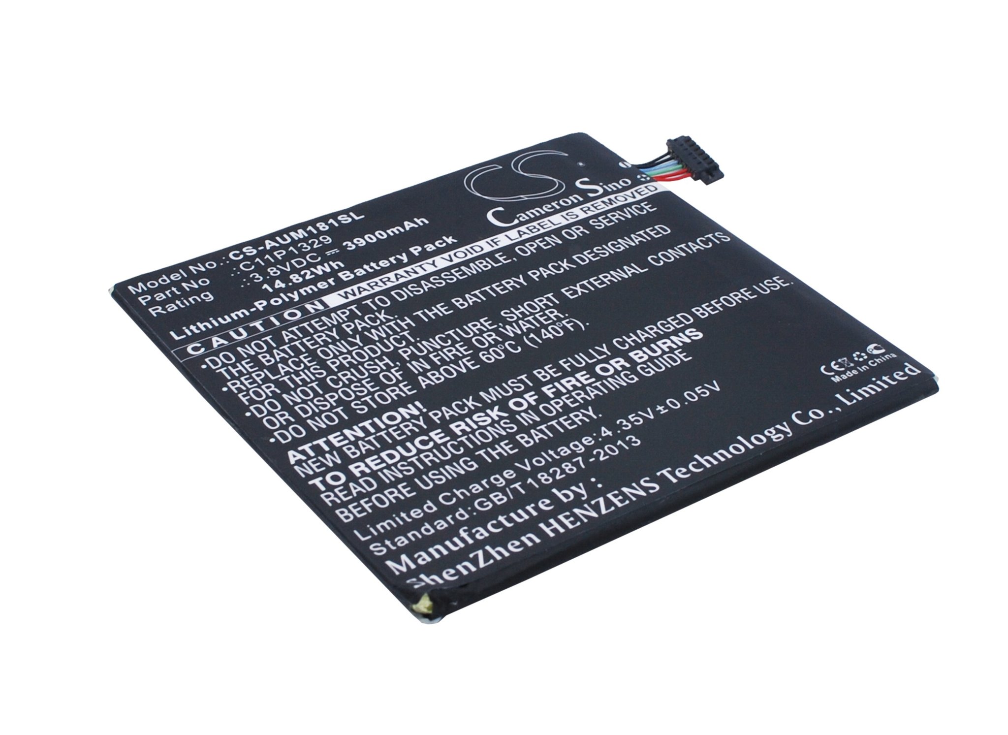 Asus C11P1329 3900mAh Li-PL Tablet Battery