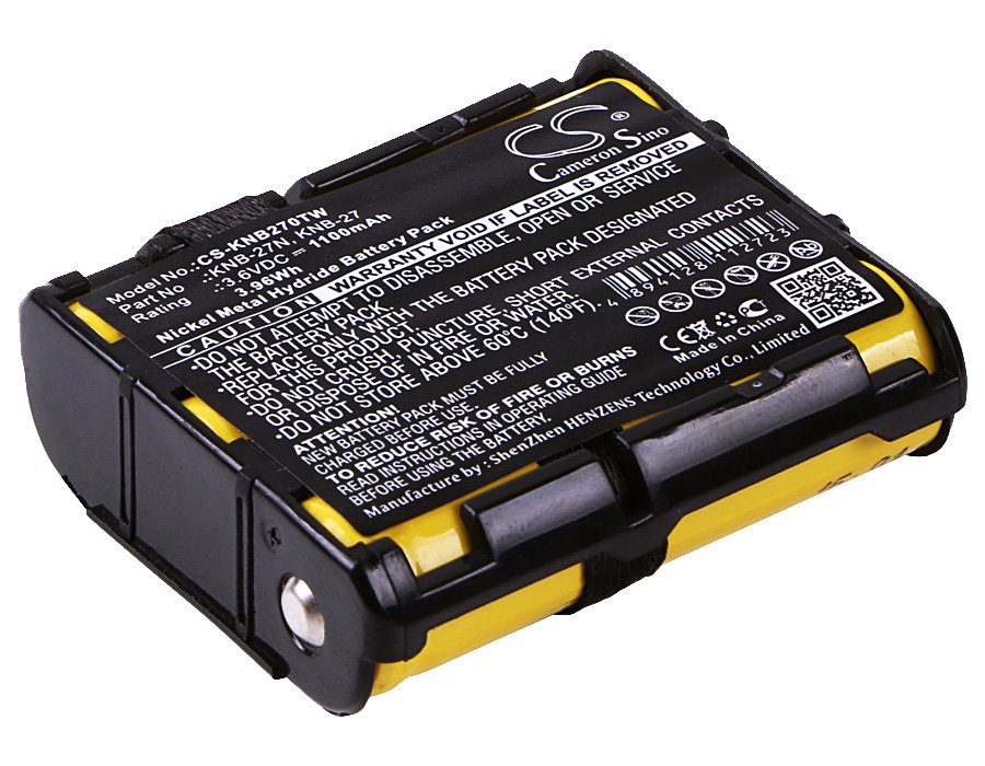 KENWOOD KNB-27N, KNB-27 1100mAh Ni-MH Two-Way Radio aккумулятор