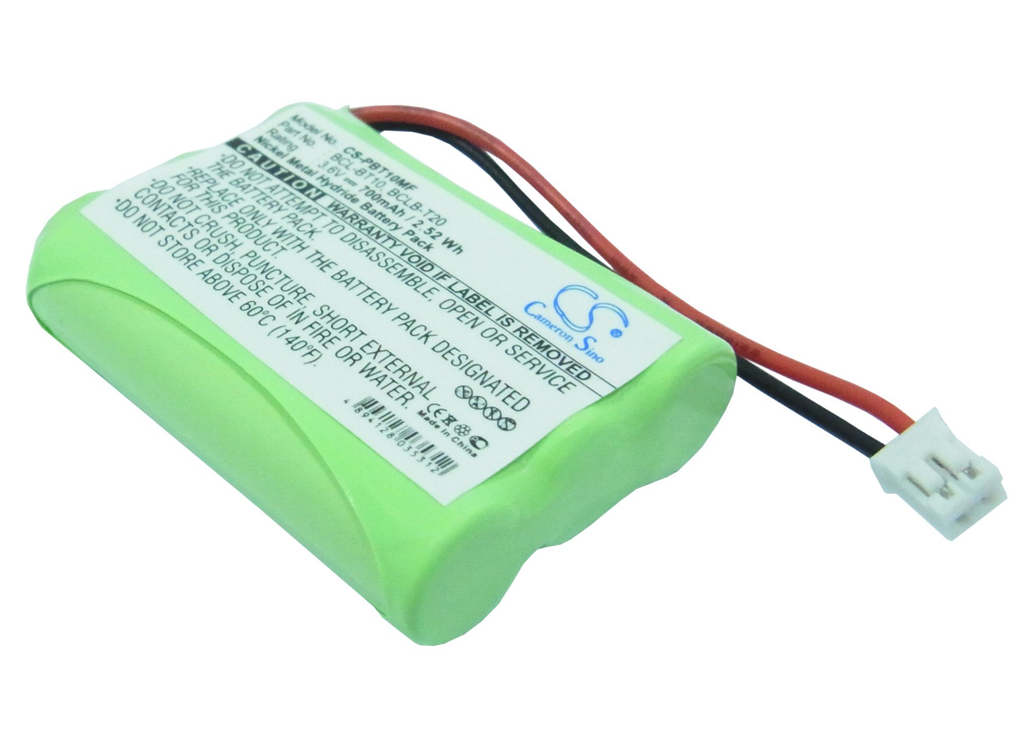 Brother BCL-BT10, BCLB-T20, LT0197001 fax machine battery 700mAh