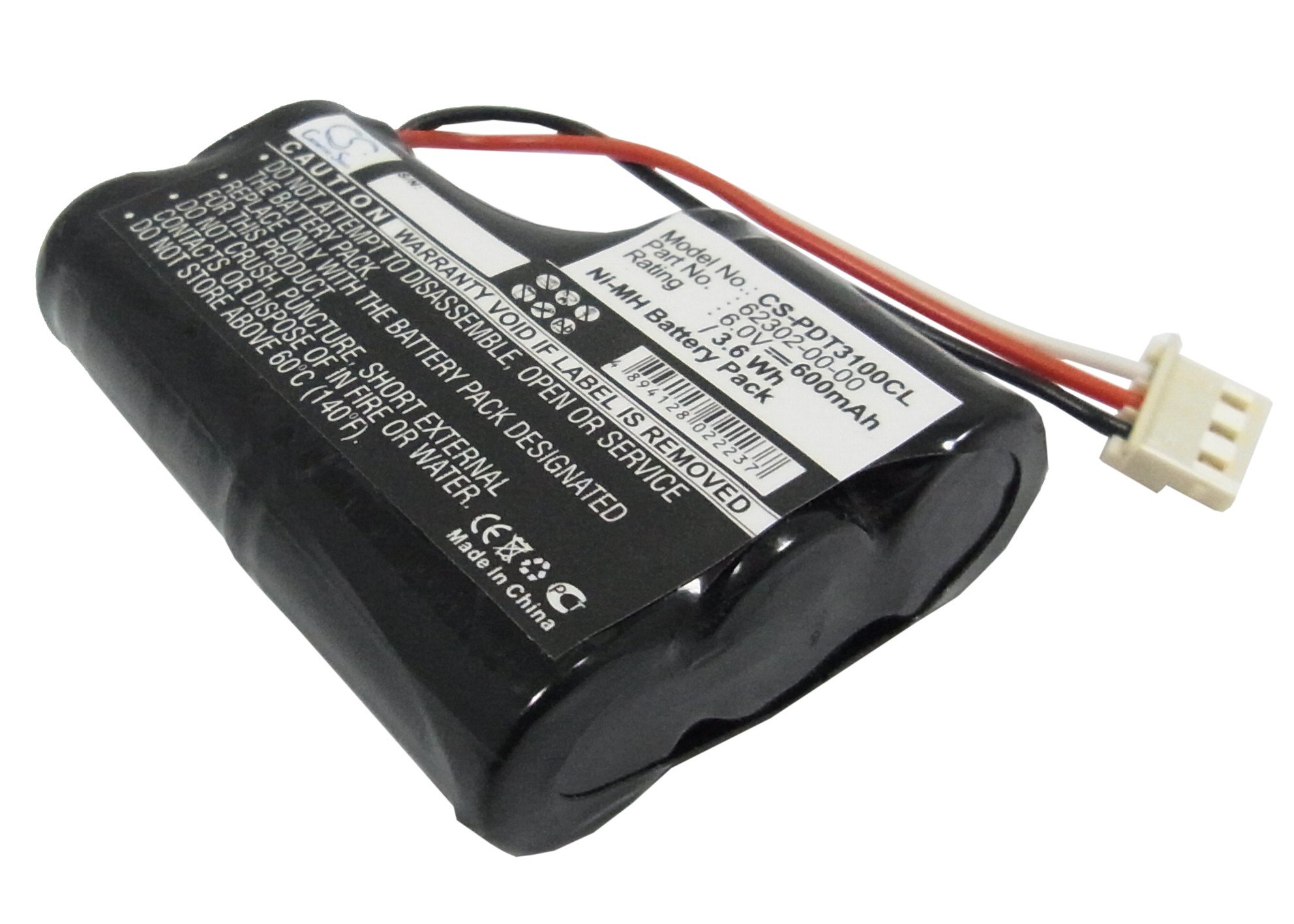 Symbol 62302-00-00 barcode scanner battery 750mAh