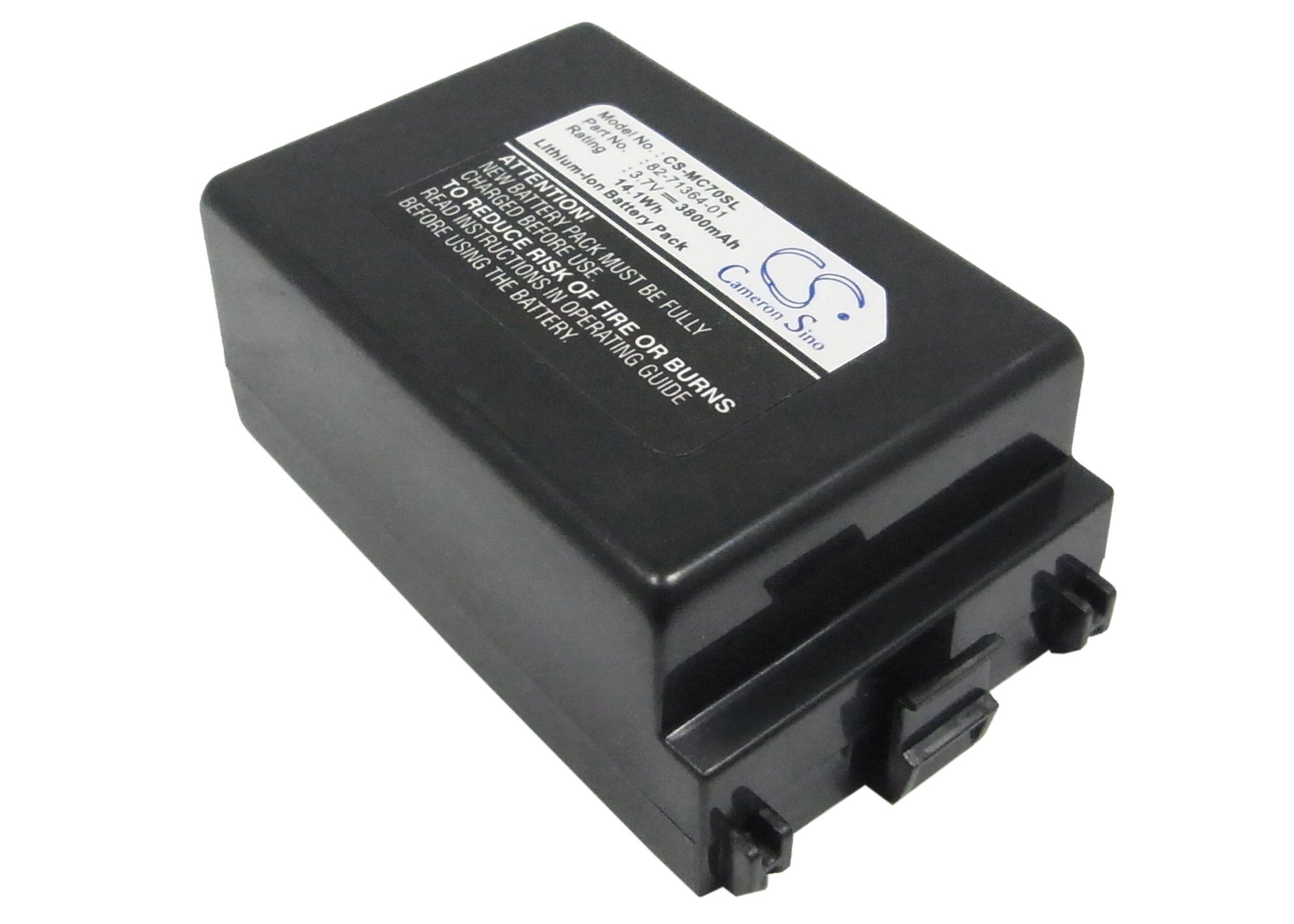 Symbol 82-71364-01, BTRY-MC70EAB02, 82-71363-02 viivakoodinlukijan akku 3800mAh