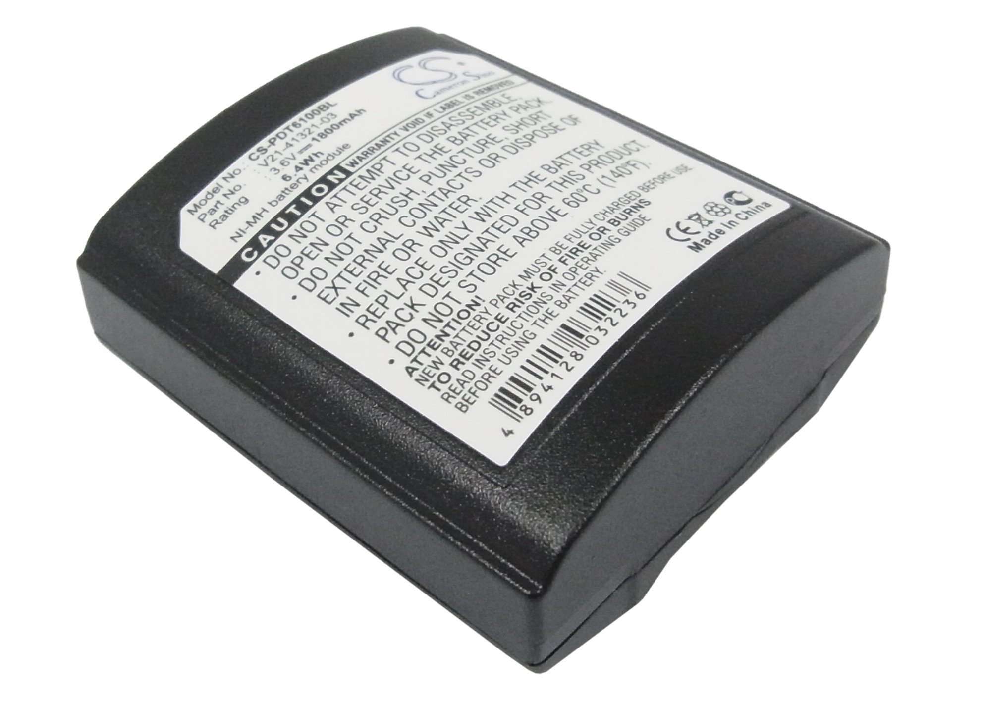 Symbol 21-41321-03 barcode scanner battery 1800mAh