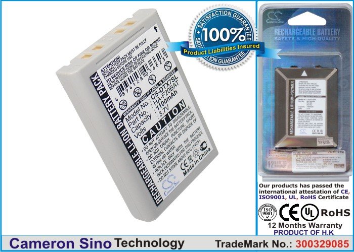 Casio HA-F20BAT, HA-F21LBAT barcode scanner battery 1100mAh