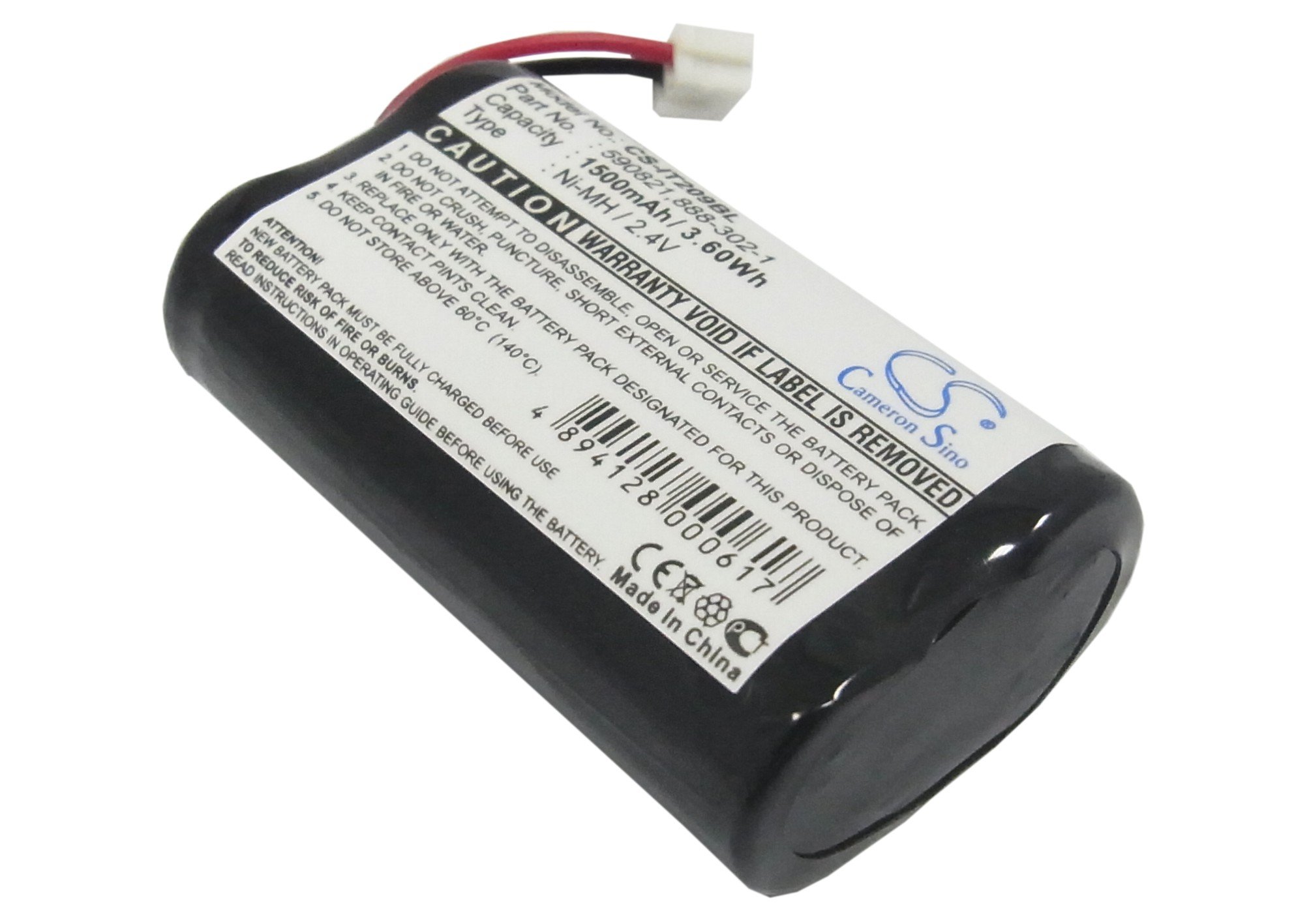 Intermec 590821, 888-302-1 barcode scanner battery 1500mAh