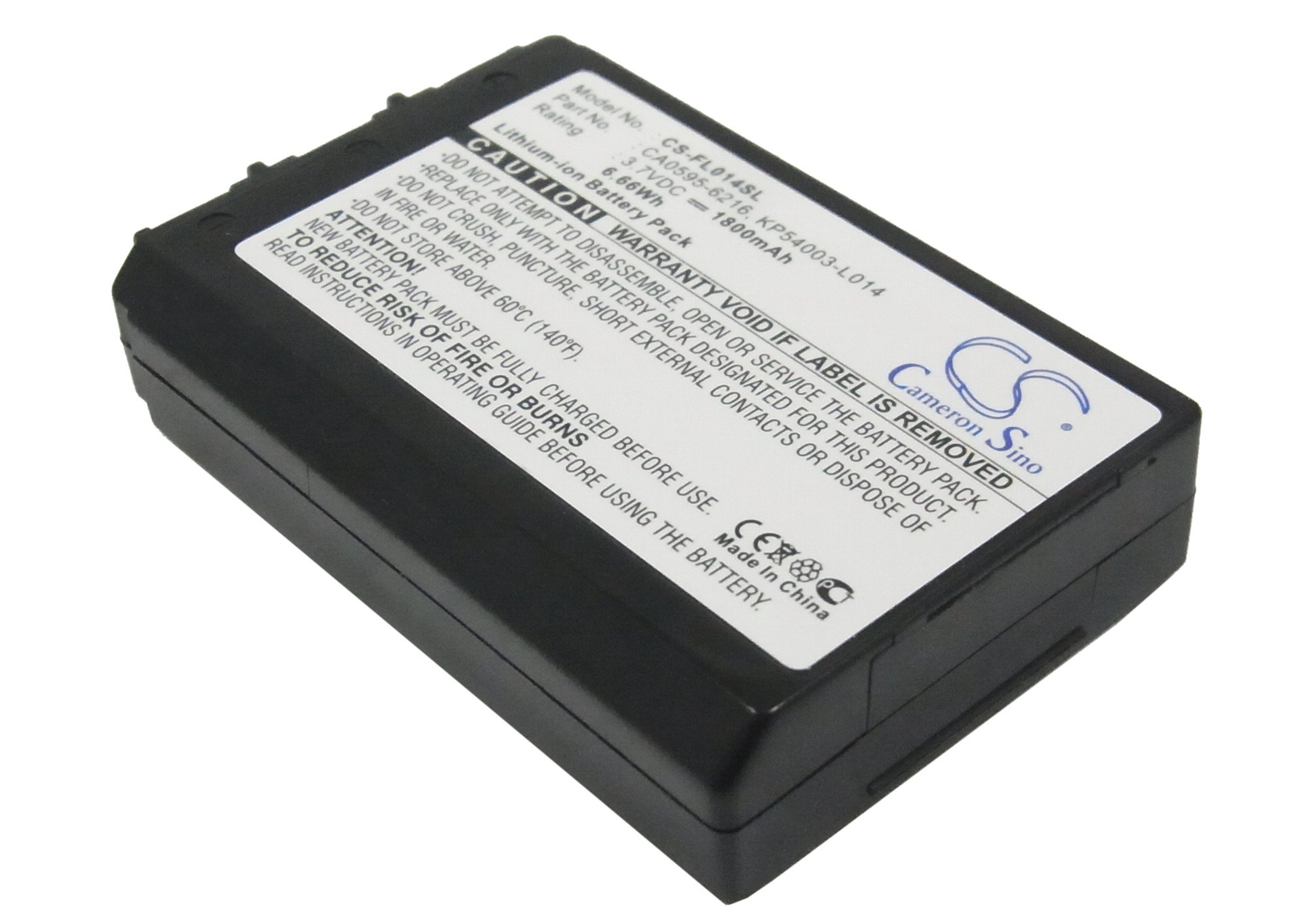 Fujitsu CA0595-6216, KP54003-L014, 0643990 triipkoodilugeja aku 1800mAh
