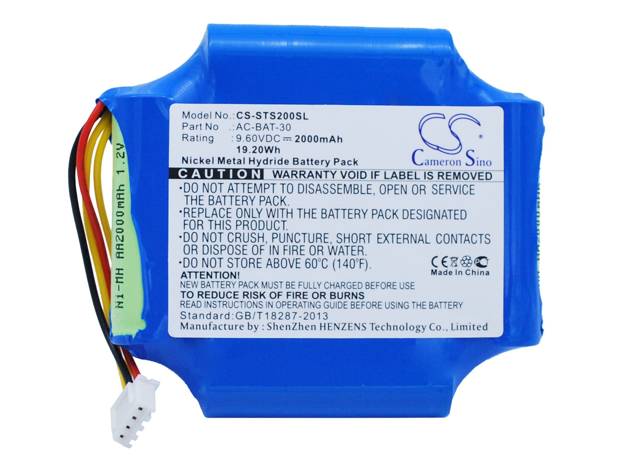 Shineway AC- BAT-30 2000mAh Equipment akumulatoru