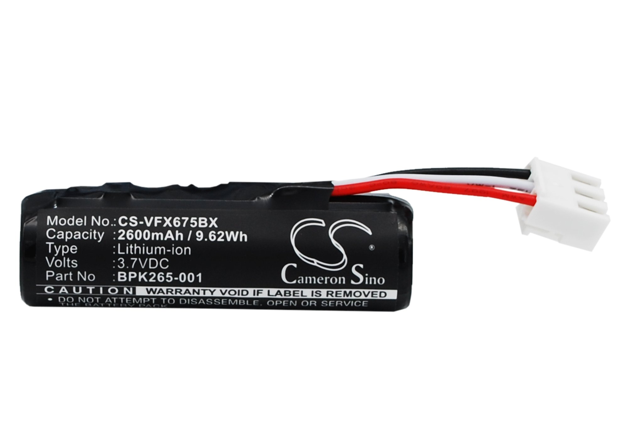 Verifone BPK265-001, BPK265-001-01-A 2600mAh makseterminali aku