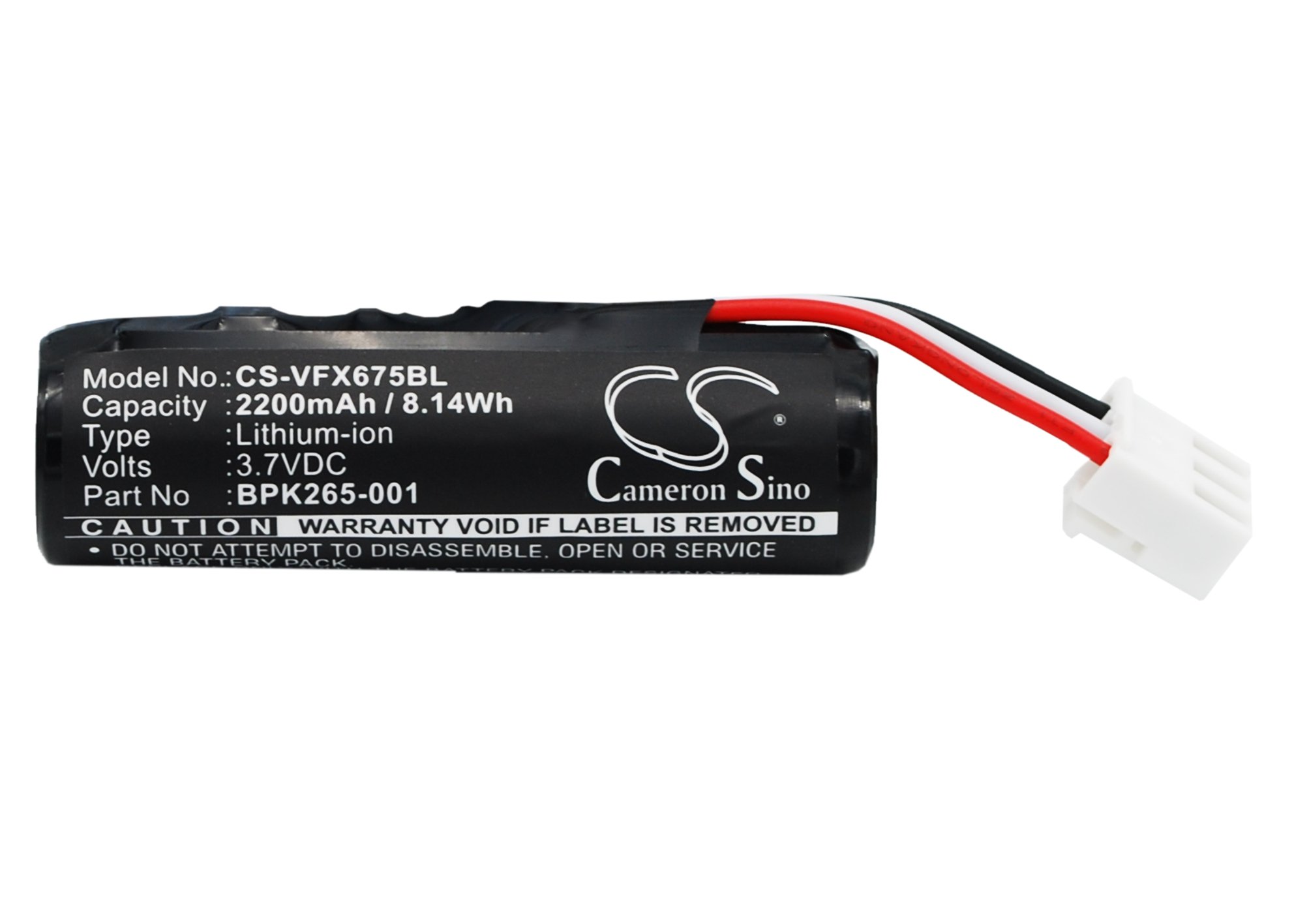 Verifone BPK265-001, BPK265-001-01-A 2200mAh makseterminali aku