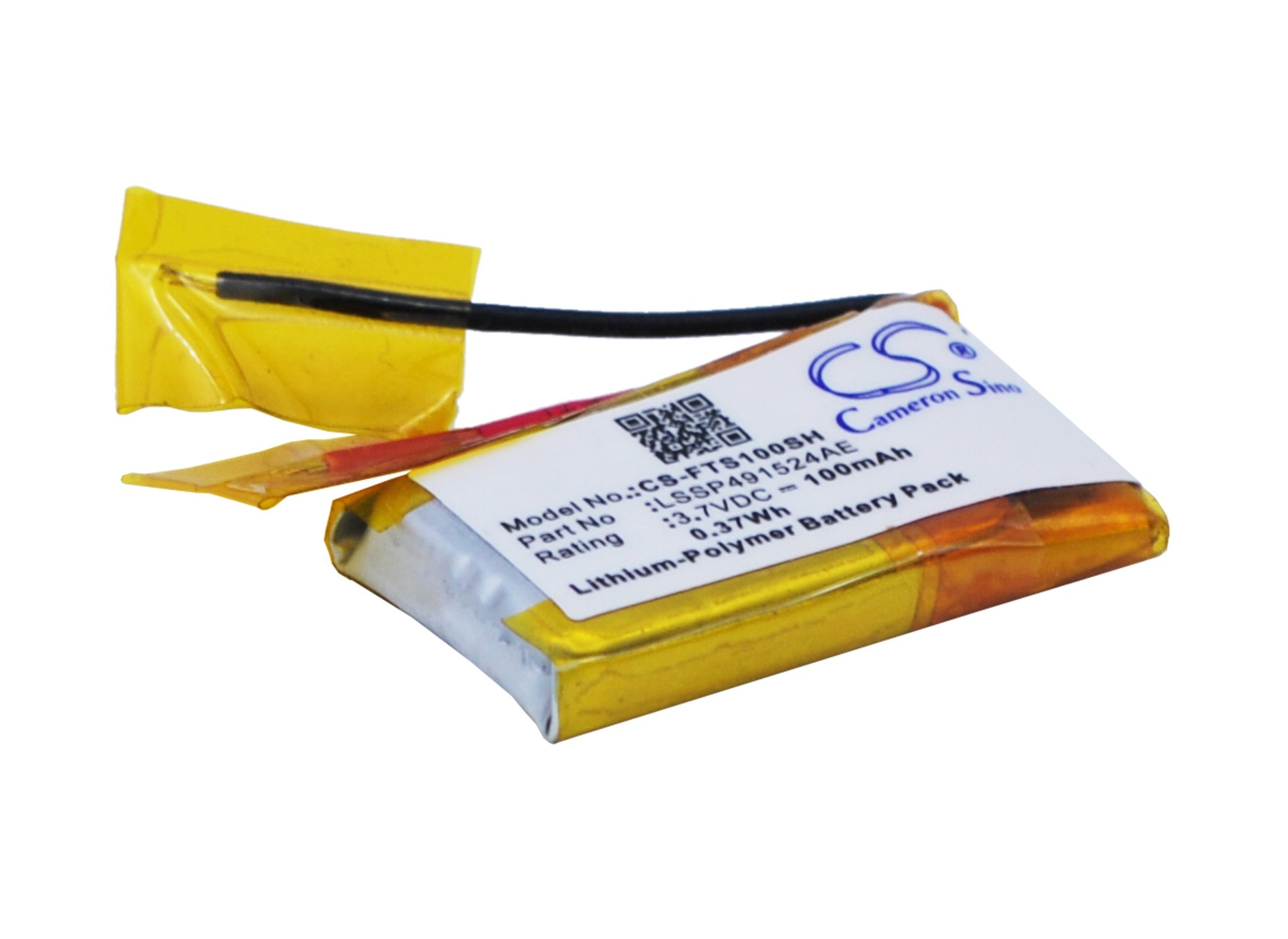 FitBit LSSP491524AE 100mAh smartwatch battery