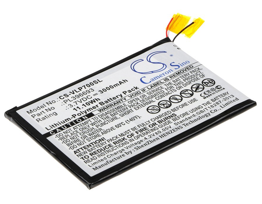 Visual Land PL396693 3000mAh tablet akku